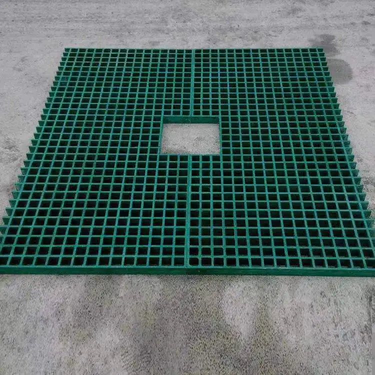 Custom art floor drainage grille non-slip walkway grid steel mesh grating tree pool grid cover