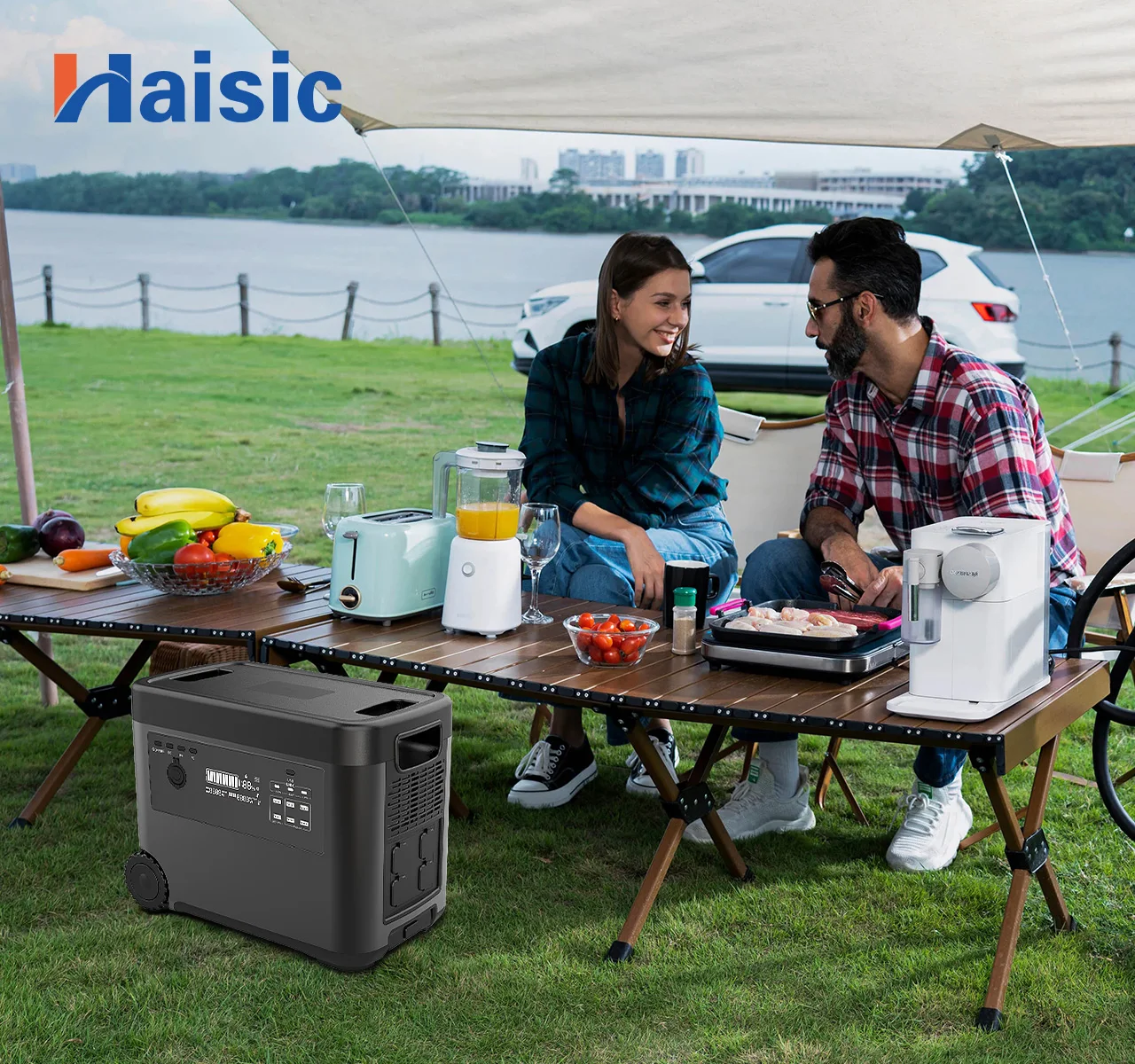 portable solar set up adjustable power supply 2000w Power Supply estacion de energia portatil