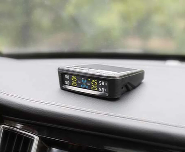 
tire gaugesspy solar power tpms tire pressure monitoring system 