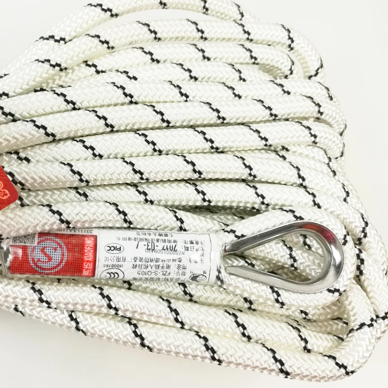 
Light safety rope 3C certification fire rope fire self rescue 50m escape rope mountaineering rescue 