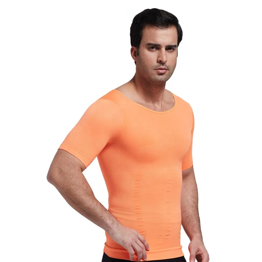 ZEROBODYS W064 Seamless Classic Firming Panels Compression Flat Tummy Men Waist Trainer Slim Shapewear