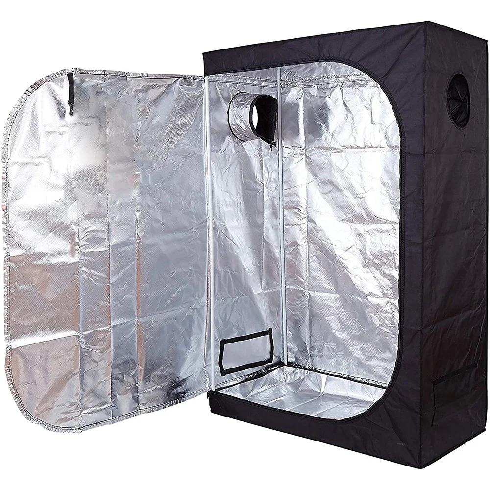 
Removable Water-Proof Floor Tray Plant Indoor Grow Room Reflective Grow Tent for Planting Fruit Flower Veg 