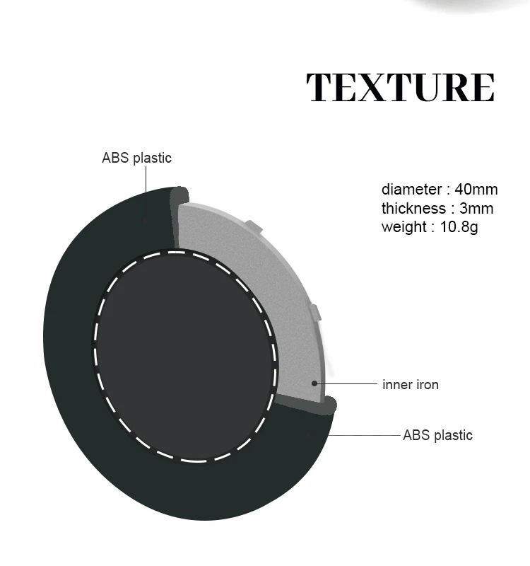 Custom Logo 10.8g 40mm*3mm Acrylic Poker Chips Clay Las Vegas Casino Crown Chip Sets ABS/Plastic/Ceramic Pokers Coins