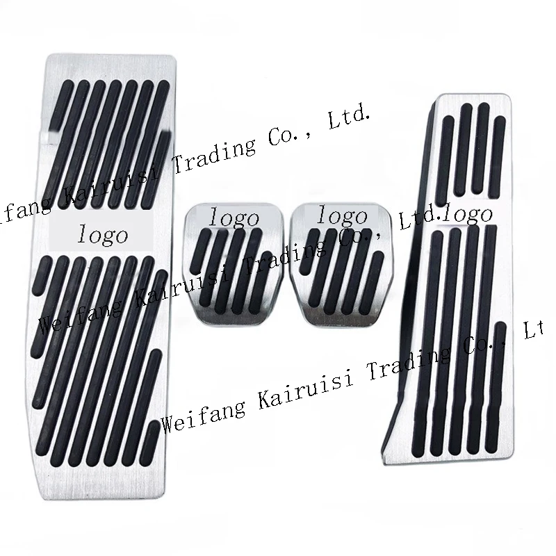 Gas Brake Footrest Pedal For BMW E39 E46 E87 E90 E92 X1