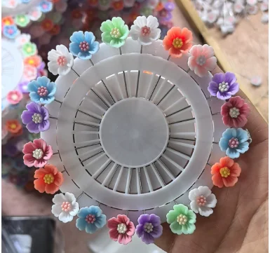 Hot Selling Floral Rhinestone Scarf Shawl Clips Muslim Luxury Hijab Pins Women Scarf Brooch Pins