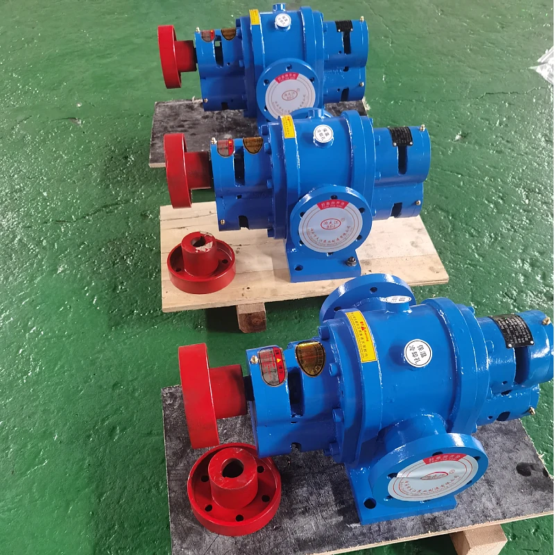 Cast steel asphalt insulation pump heat transfer oil heating high temperature external lubrication gear oil pump