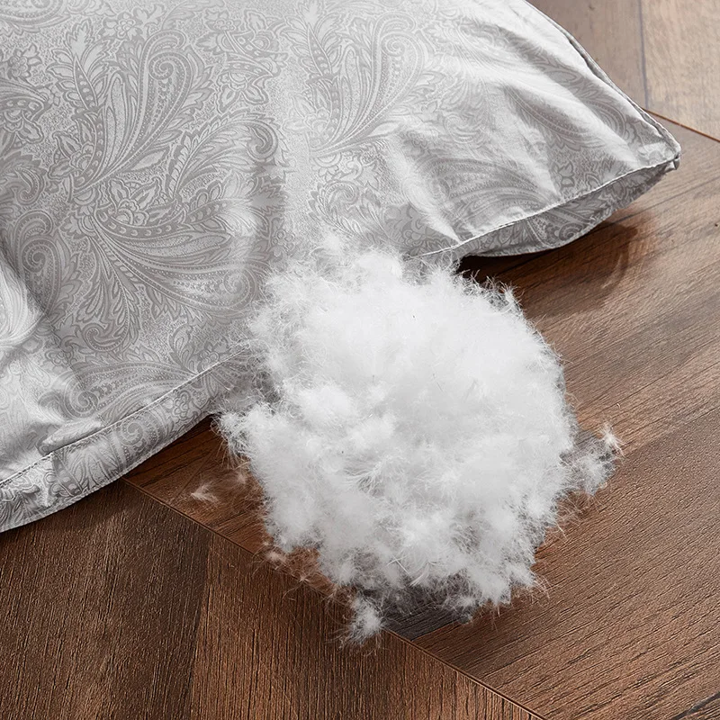 White Hungarian 90%Goose down 10% Feather duvet King  Premium Quality With 100% Cotton Warm  Cover  For Winter Season