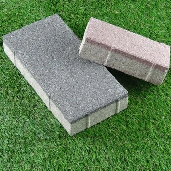 Colorful Ceramic Water Permeable Brick for Outdoor Project Square Sidewalk Street