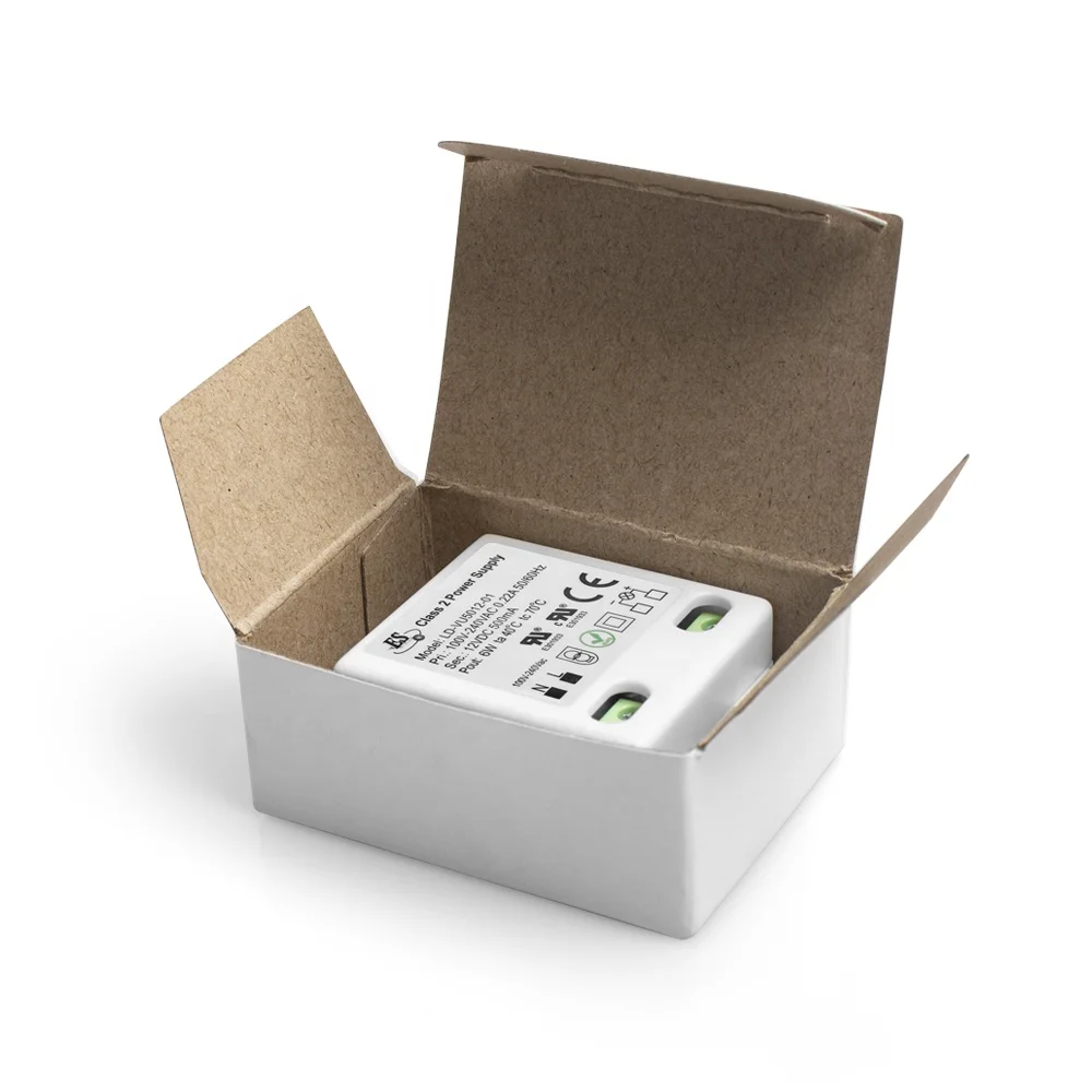  3w 1-50W 250ma 12vdc 100-240Vac Es Ce Ul Selv 65% класс 2 блок питания переменного/постоянного тока светодиодный драйвер постоянного