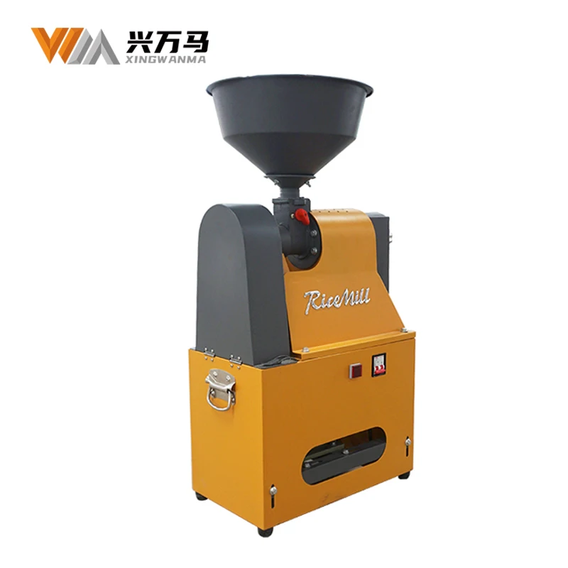 
New mini rice mill corn peeled coffee beans shelling factory direct sales 