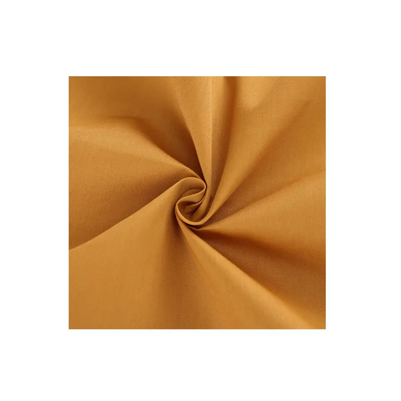 Пользовательская 100% Органическая цветная хлопчатобумажная ткань для тканей 21*21