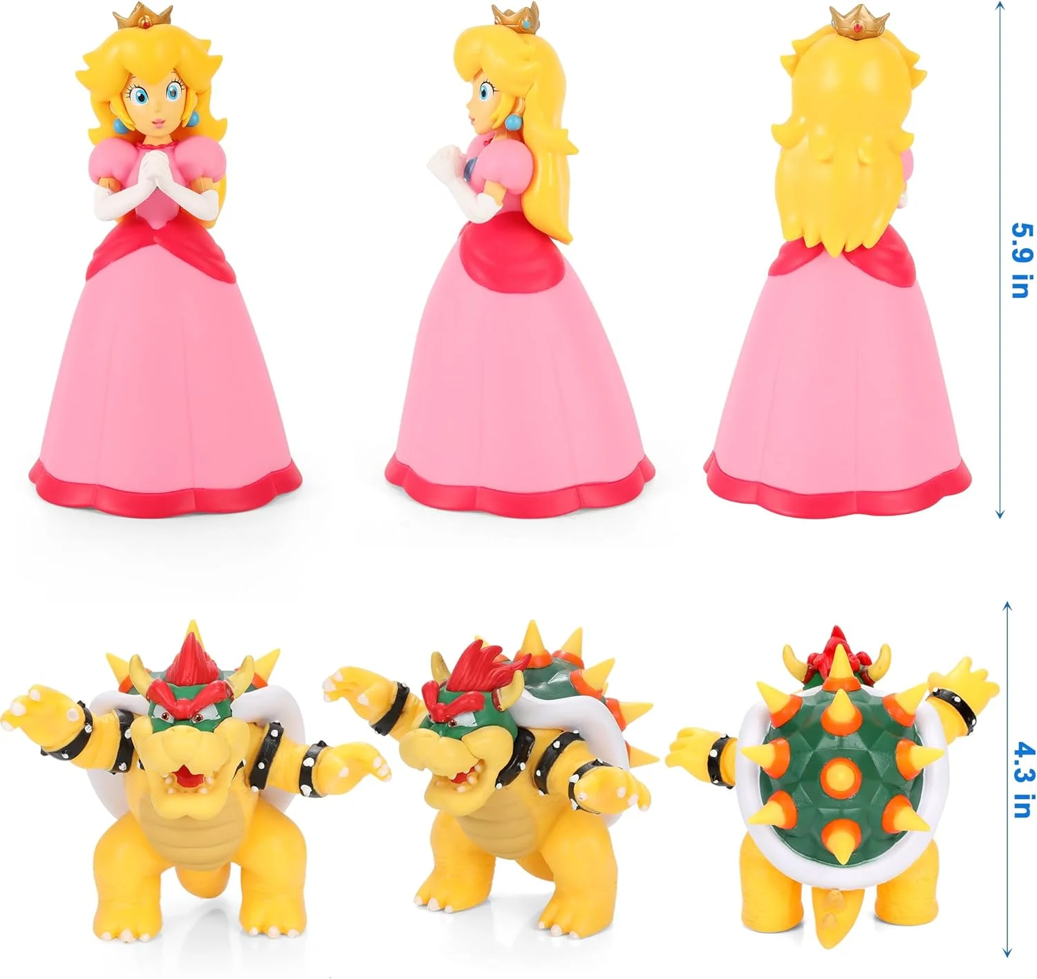 High Quality PVC Vinyl Action Figure Manufacturer Toys Anime Figures Mario Series  Action Figure