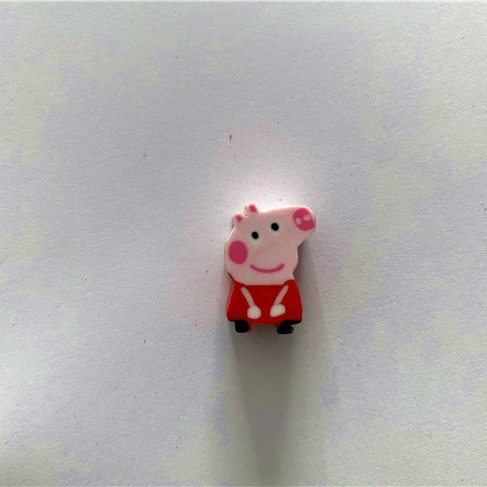 School supply hot selling colorful little cartoon cute animal shaped eraser for