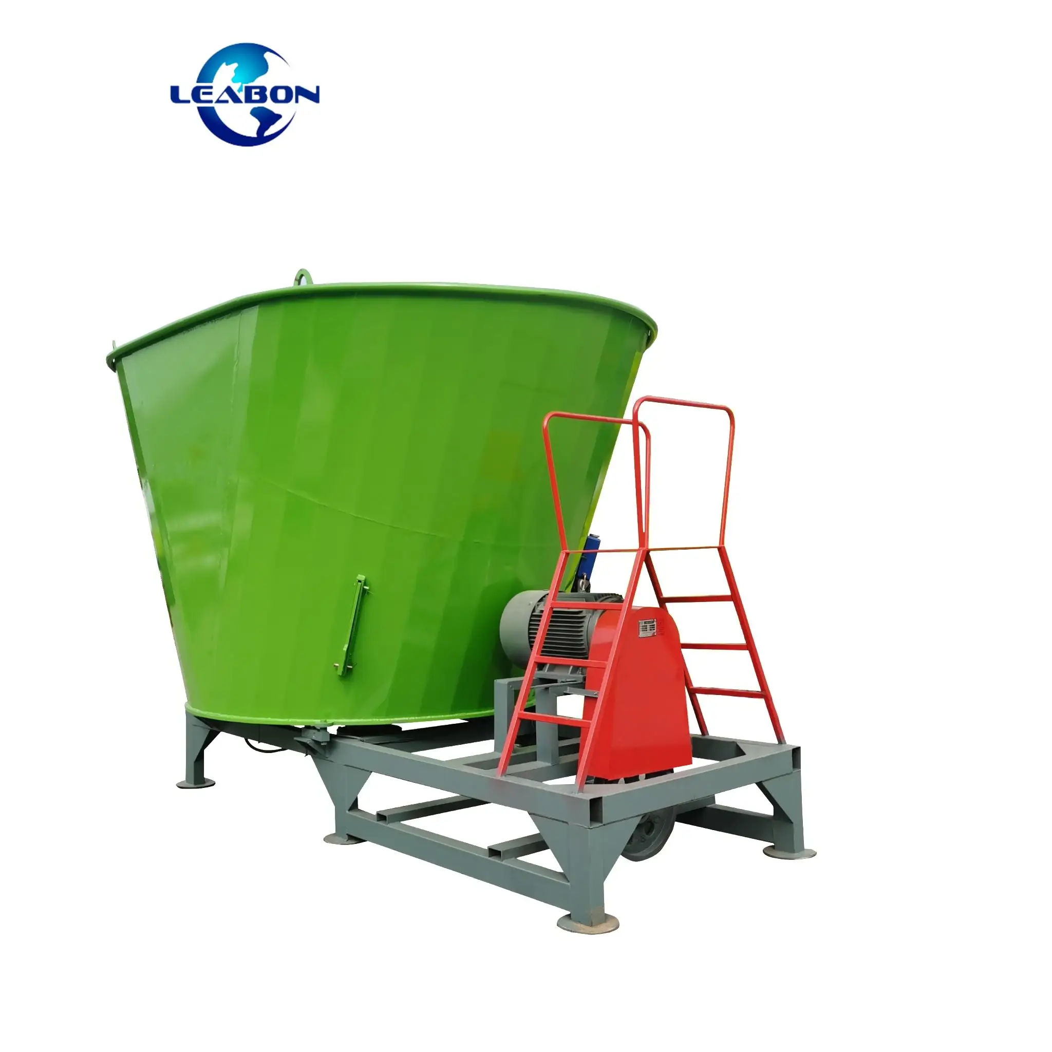 CE Professional Animal Feed Mixing Equipment 3CBM Horizontal TMR Feed Mixer Machine