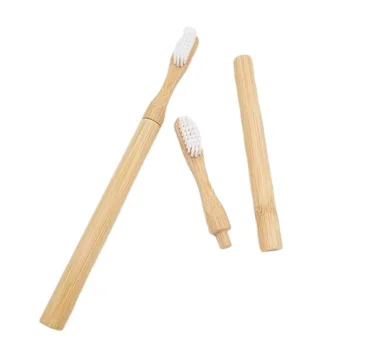 Высококачественная оптовая продажа Экологически чистая бамбуковая зубная щетка Сменная головка