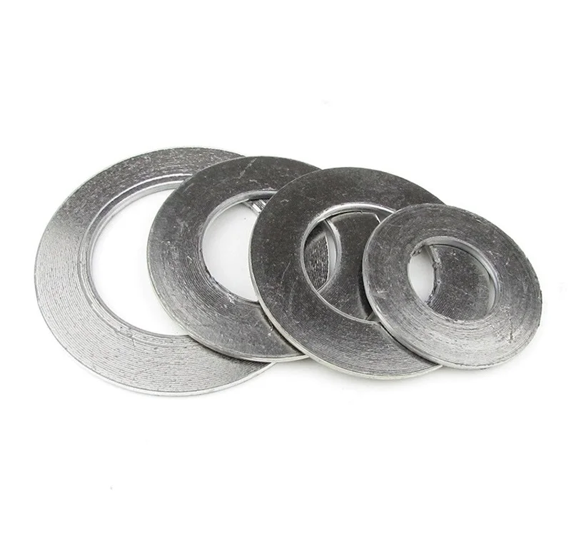 Graphite spiral wound gasket Factory Non-Asbestos Gasket Sheet Klingerit Sheet 316+Graphite Gaskets for Pressure