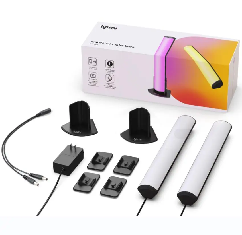 New Lytmi LED Light Bars RGB Smart Gaming Multi Lights Sync to PC Screen & Music Voice Control Ambient  LED Backlight