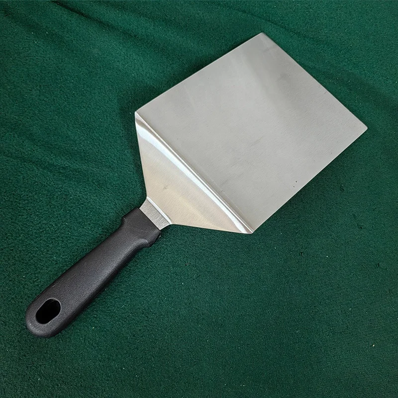 New Product Ideas 2024 Commercial Stainless Steel Metal Griddle Hamburger Turner Scraper Pancake Flipper