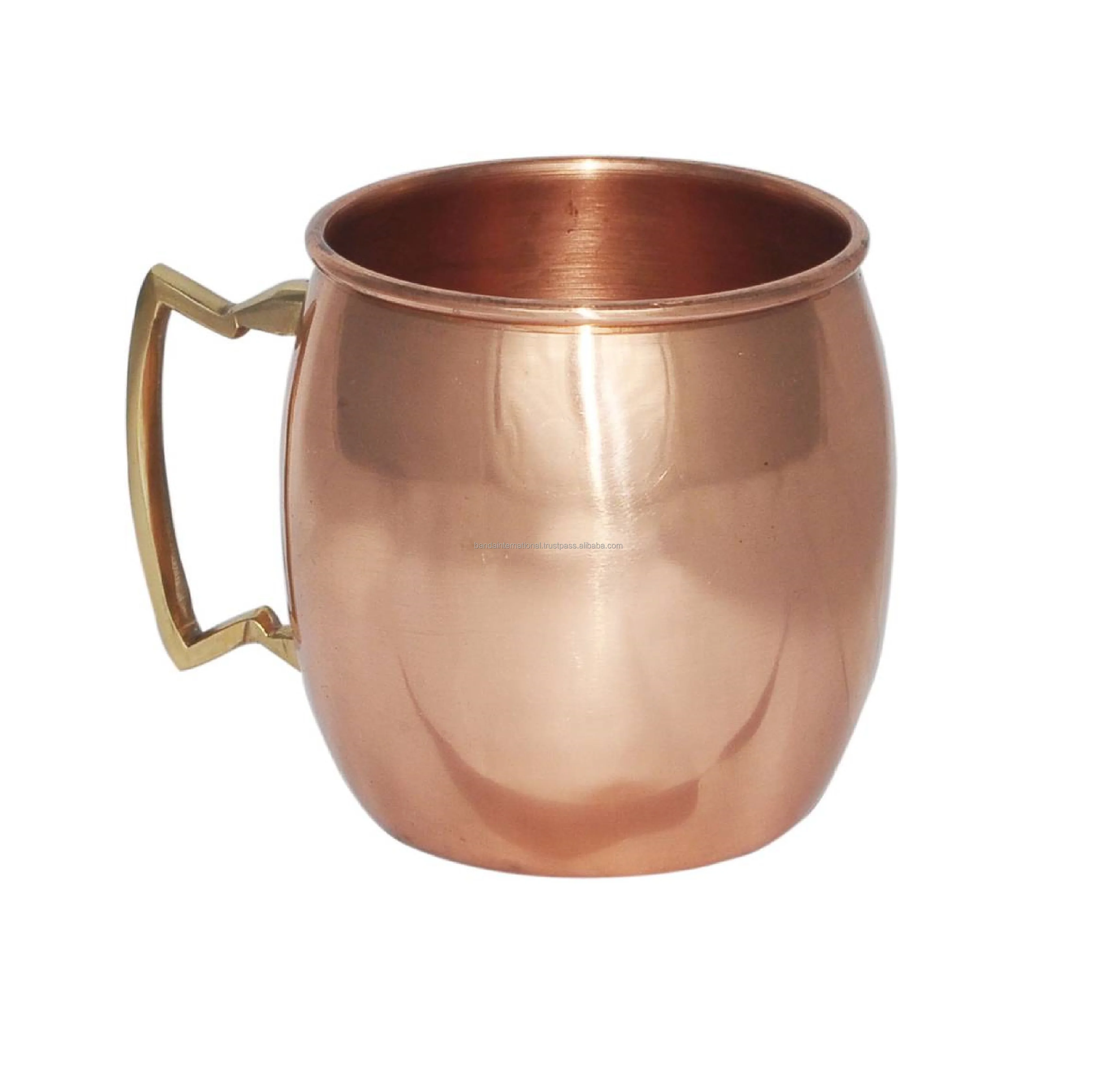 Low Price Copper Plated Mug High Quality Metal Moscow Mule Mug  Premium Quality Tea Cup