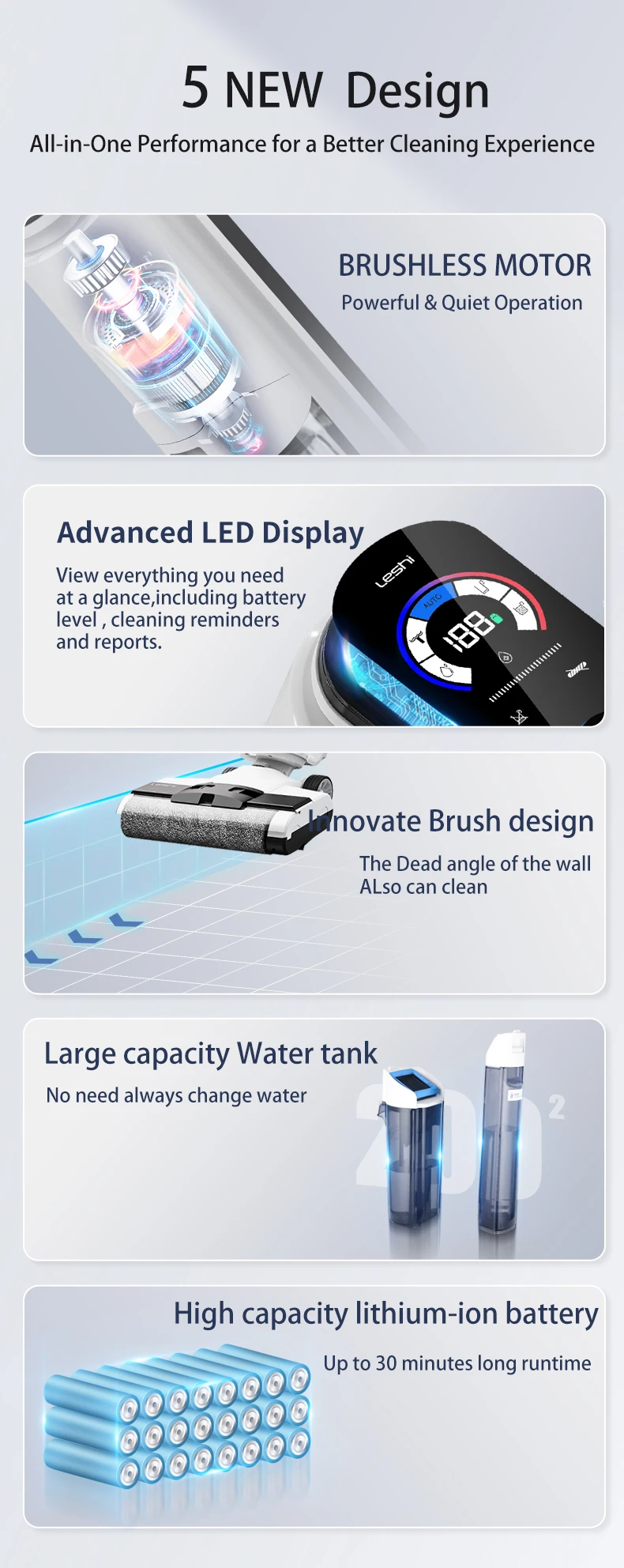 New Design dry wet hand held vacuum cleaner