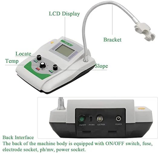 High precision PH Meter Laboratory desktop PH tester