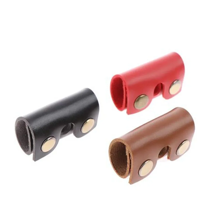 Leather Safety Razor Case Travel Type Razor Blade Protective Case Face Shaver Cover Guard