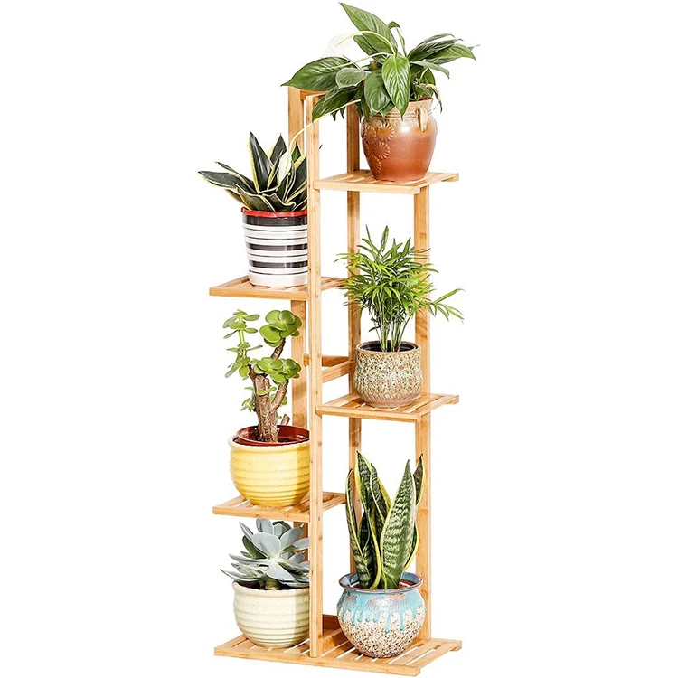 Tenon Joint Design Outstanding Quality Wooden Plant Stand