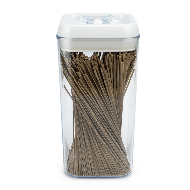 Kitchen Pantry Organization  Large Clear Plastic Canisters For Cereal Classification Airtight Food Storage Container