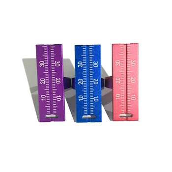 Стоматологическая линейка для пальцев из нержавеющей стали оборудование эндодонтического измерения измерительный прибор стоматологический инструмент