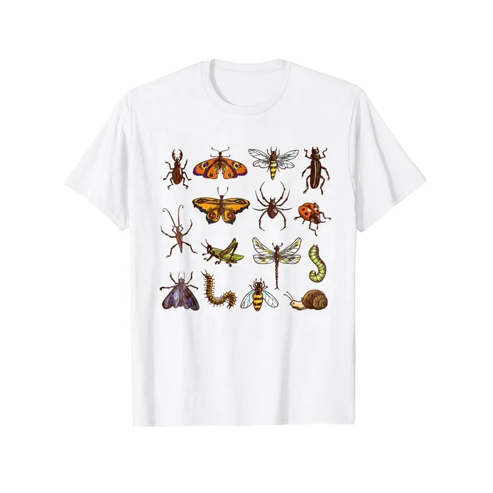 2021OEM design T-shirt full thermal transfer T-shirt customized 3D cartoon animation printing logo and pattern T-shirt