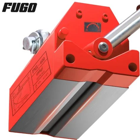 100kg-5000kg Manual Permanent Magnetic Lifter Hand Magnet Lifter
