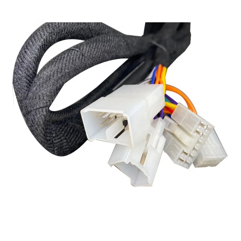 4x150W Car DSP Amplifier Wiring Harness ISO Cable