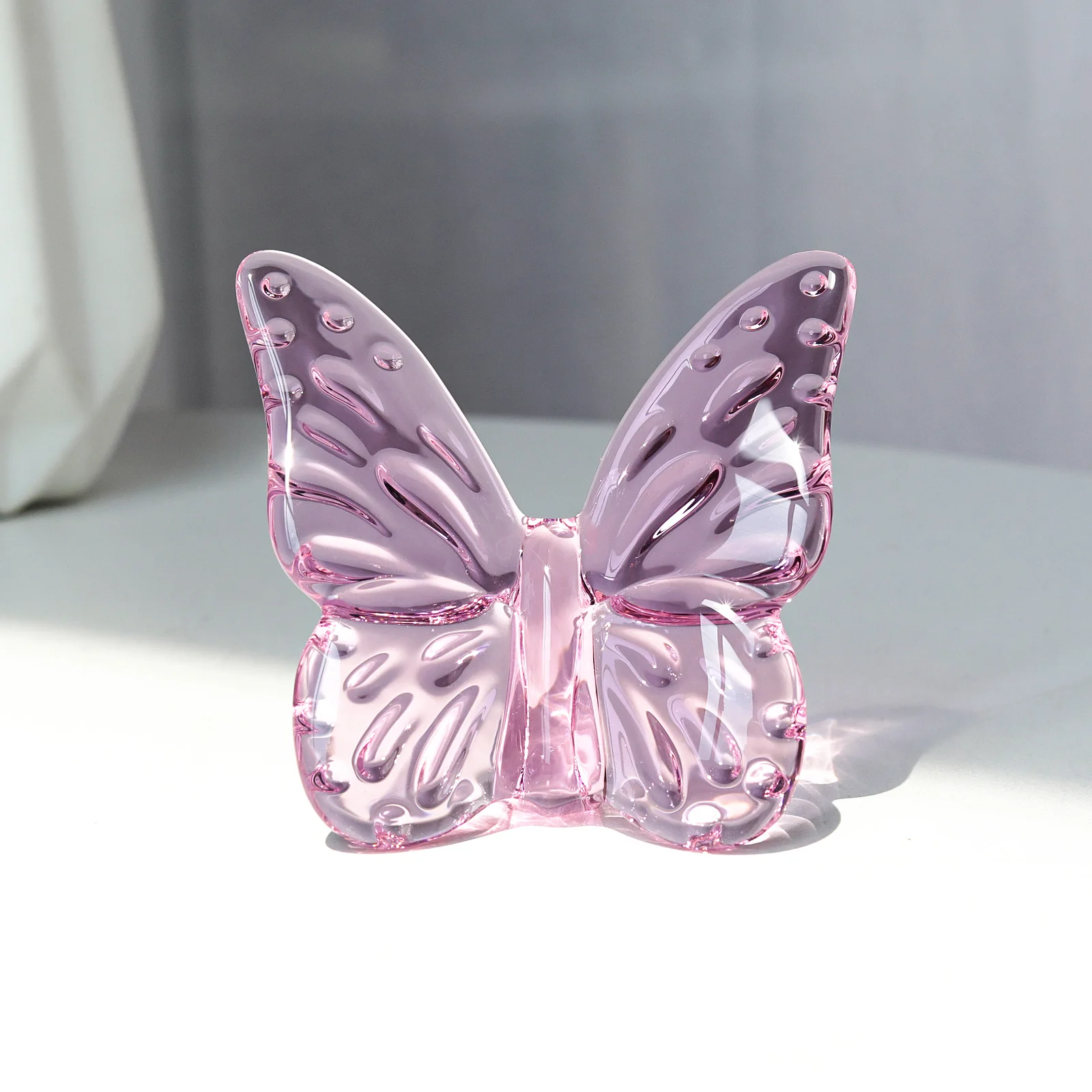 Colorful  Butterfly  Crystal Crafts For Christmas Gift  Home Decoration Ornaments