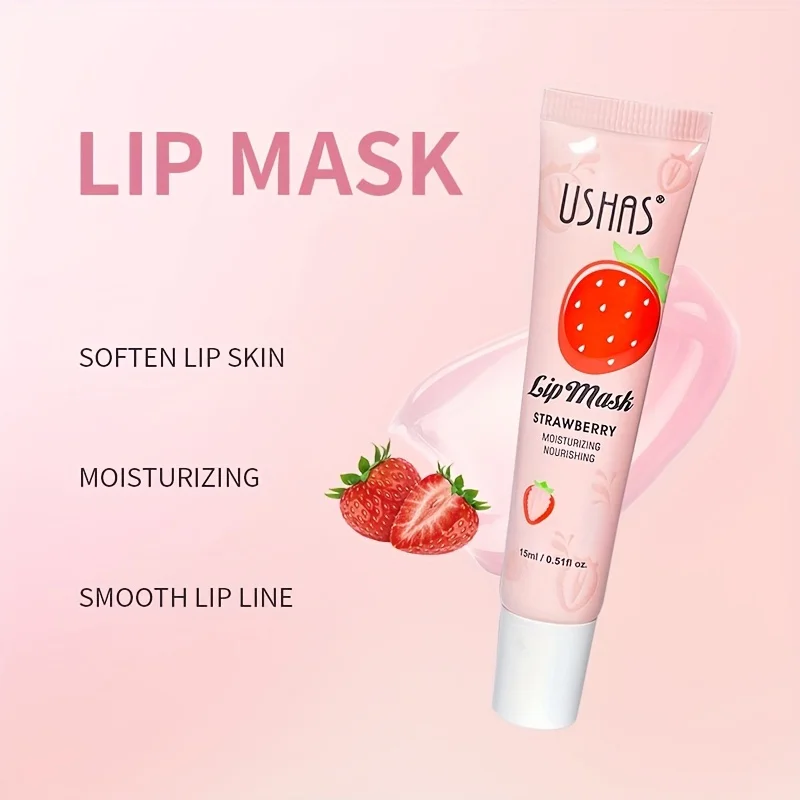 USHAS Hot-selling Lip Mask Deep Hydration Long-lasting Moisturizing Liquid Lip Balm Private Label Tube Lip Balm