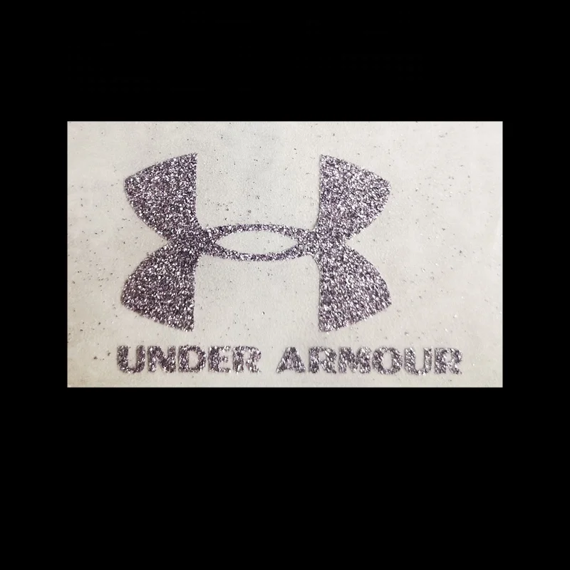 Custom Glitter Transfer Sticker Labels for T-Shirts Plastisol Heat Transfers For T-Shirt