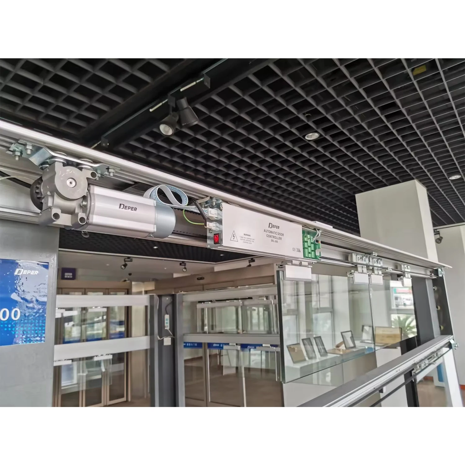 DSL-200 Safely Reliably Electronic Lock Automatic Door System Frame & Frameless Sliding Door Opener for Door Operator/mechanism