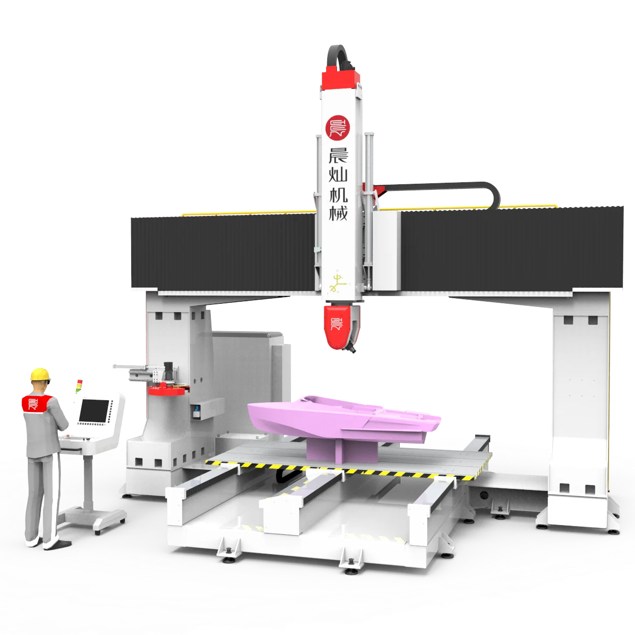 5-осевой фрезерный станок с ЧПУ из пенополистирола EPS пены прессформы узоры 5