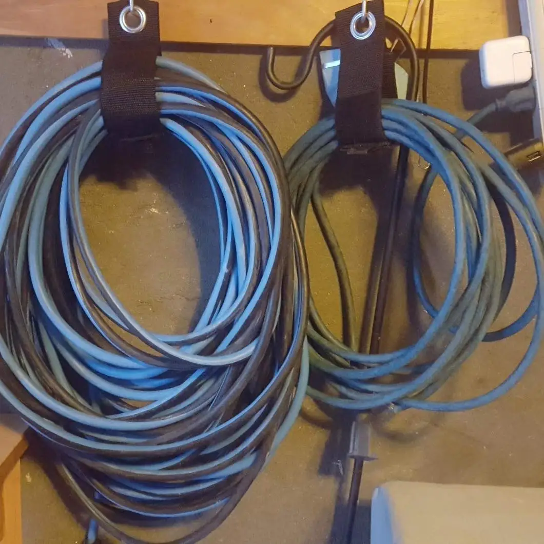 
Organizer Hanger Extension Cord Holder Hook Loop Heavy Duty Storage Straps For Organizing Hanging And Storing 