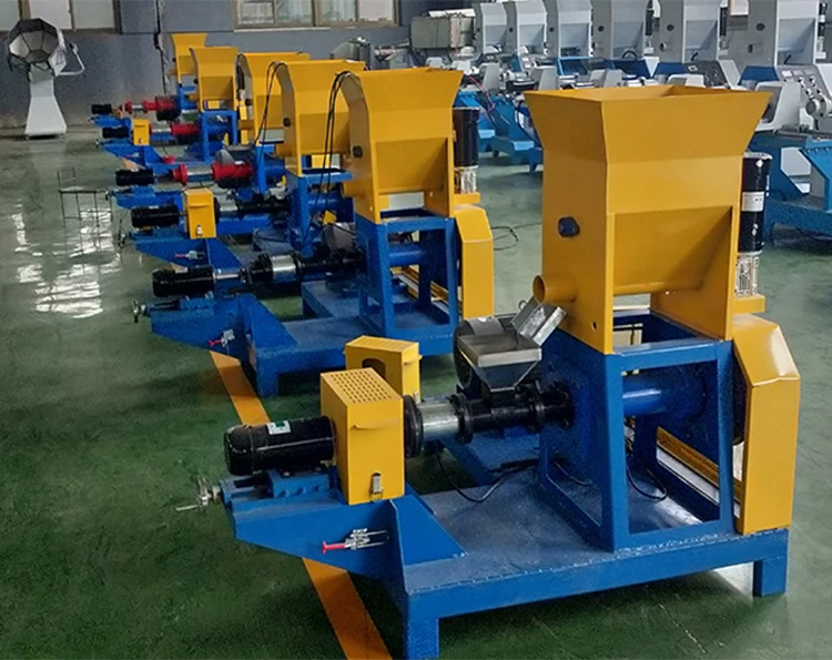 mini floor floating manual fish feed granule making pellet extruder pelletizer machine bangladesh diesel production line