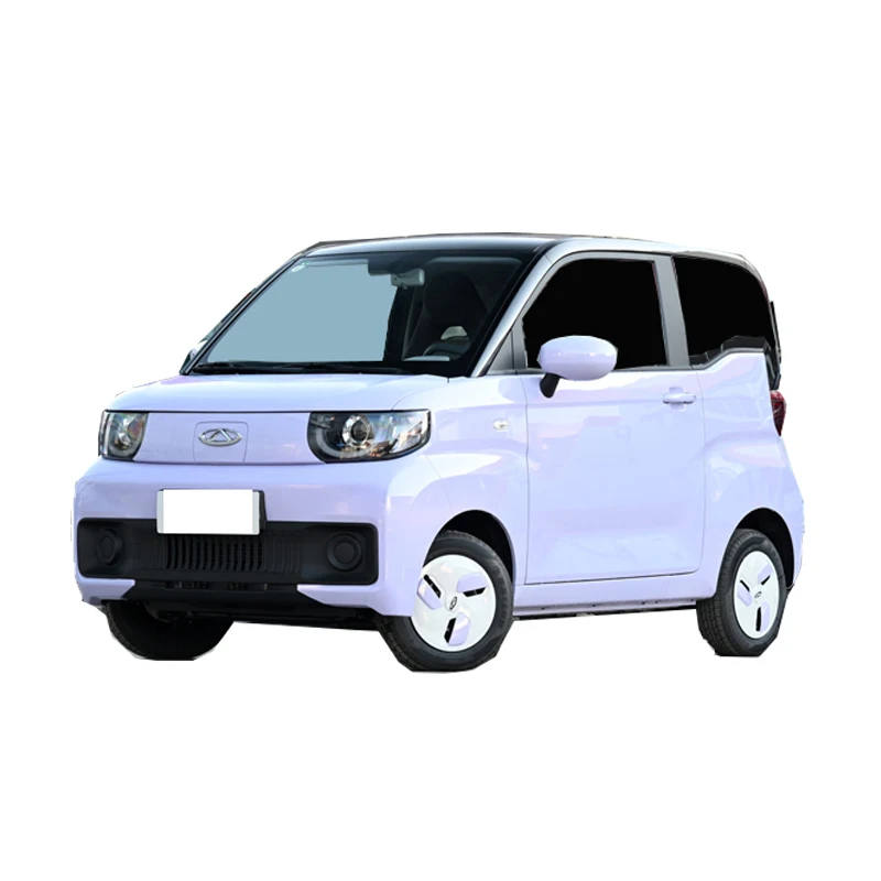 2022 Directly Sale Taro Purple Chery QQ Electric Cars 100km/h Mini Car for Adult Chinese New Energy Vehicles Cheapest Price