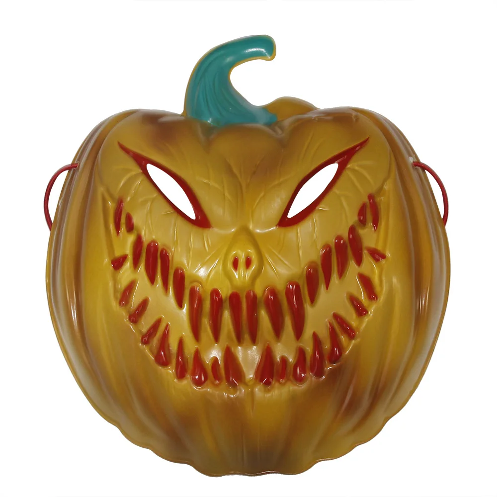 Custom high-quality cheap Halloween role-playing costumes party horror pumpkin men and women 3d ghost mask