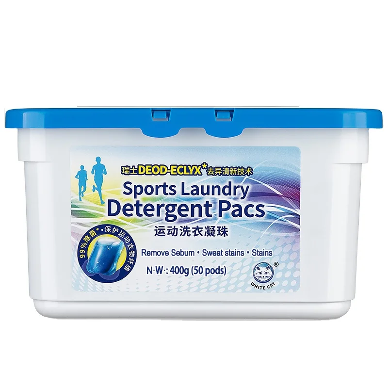 Eco-Friendly Feature and Cleaner Detergent Type Laundry Capsules