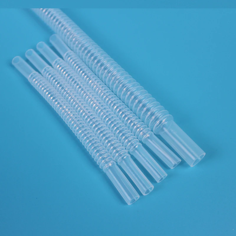 Прозрачная Пластиковая Гибкая гофрированная трубка ptfe id 35 мм