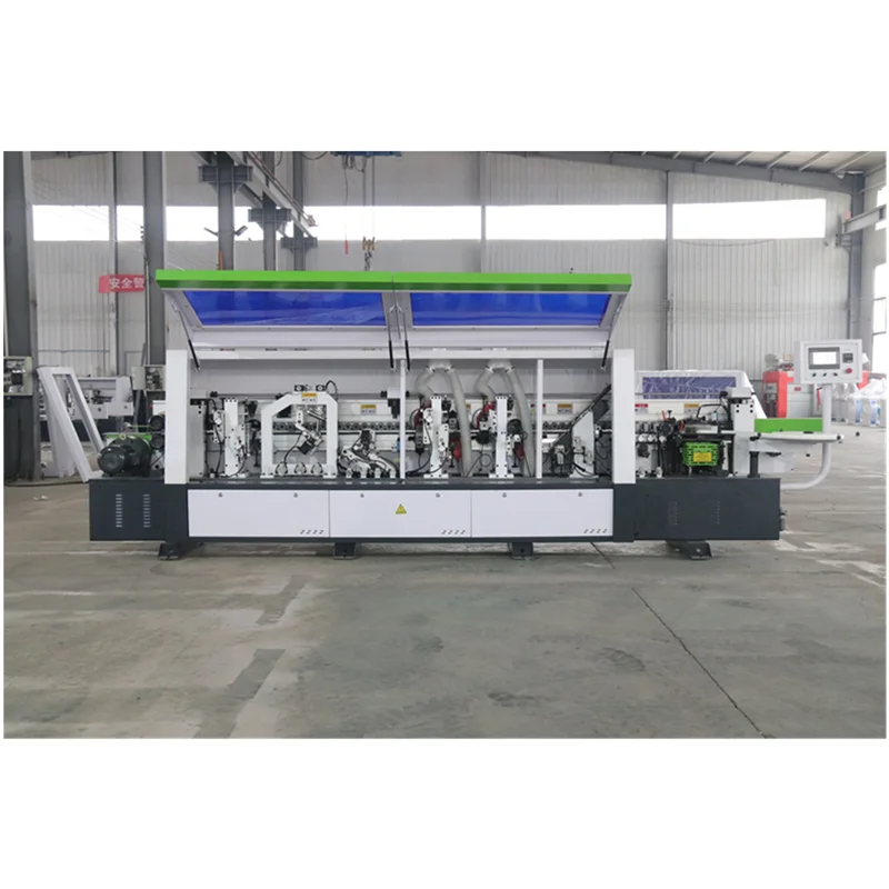 Высокоскоростной полностью стальной материал ПЛК-контроллер доска шкафа Деревообработка ПВХ кромкооблицовочная машина