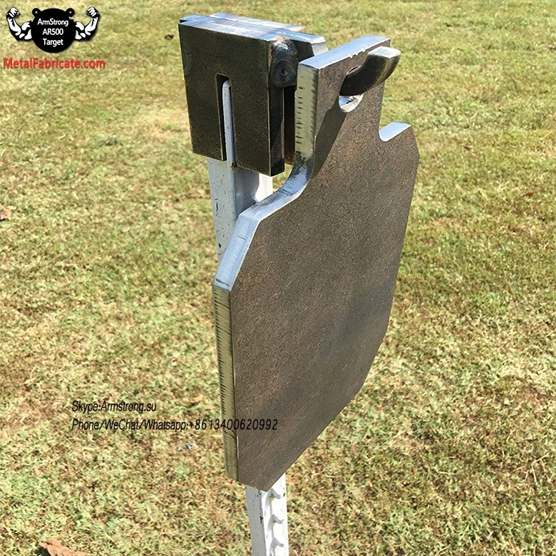 Металлические стрельбы ArmStrong T612, стальные мишени 12 дюймов, высокий IDPA/ISPC 3/8 дюймов AR500, целевая мишень с Т-образным крючком