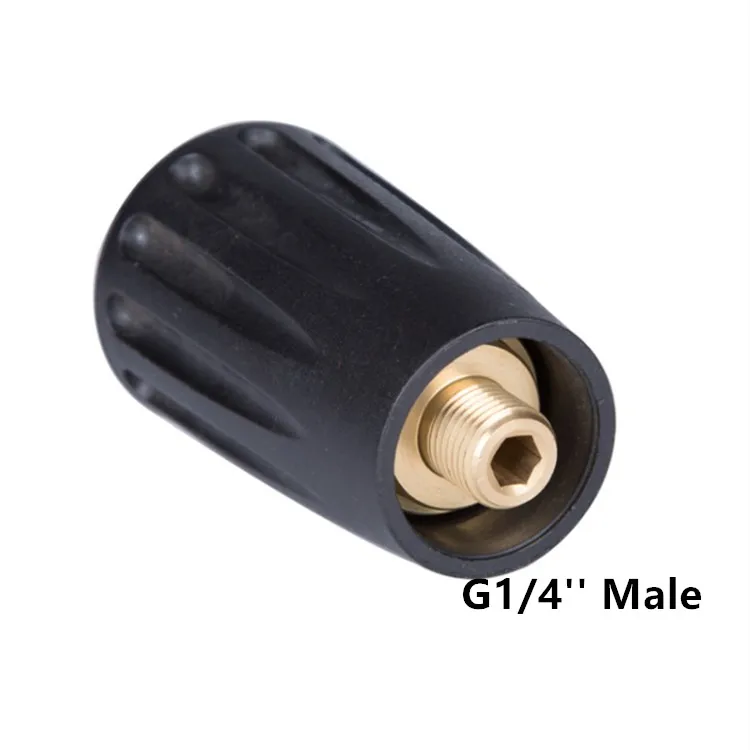 OnniLuLu High Pressure Connector Car Washer Gerni Black&Decker Snow Foam Lance Brass Adapter Cannon Fitting Karchere