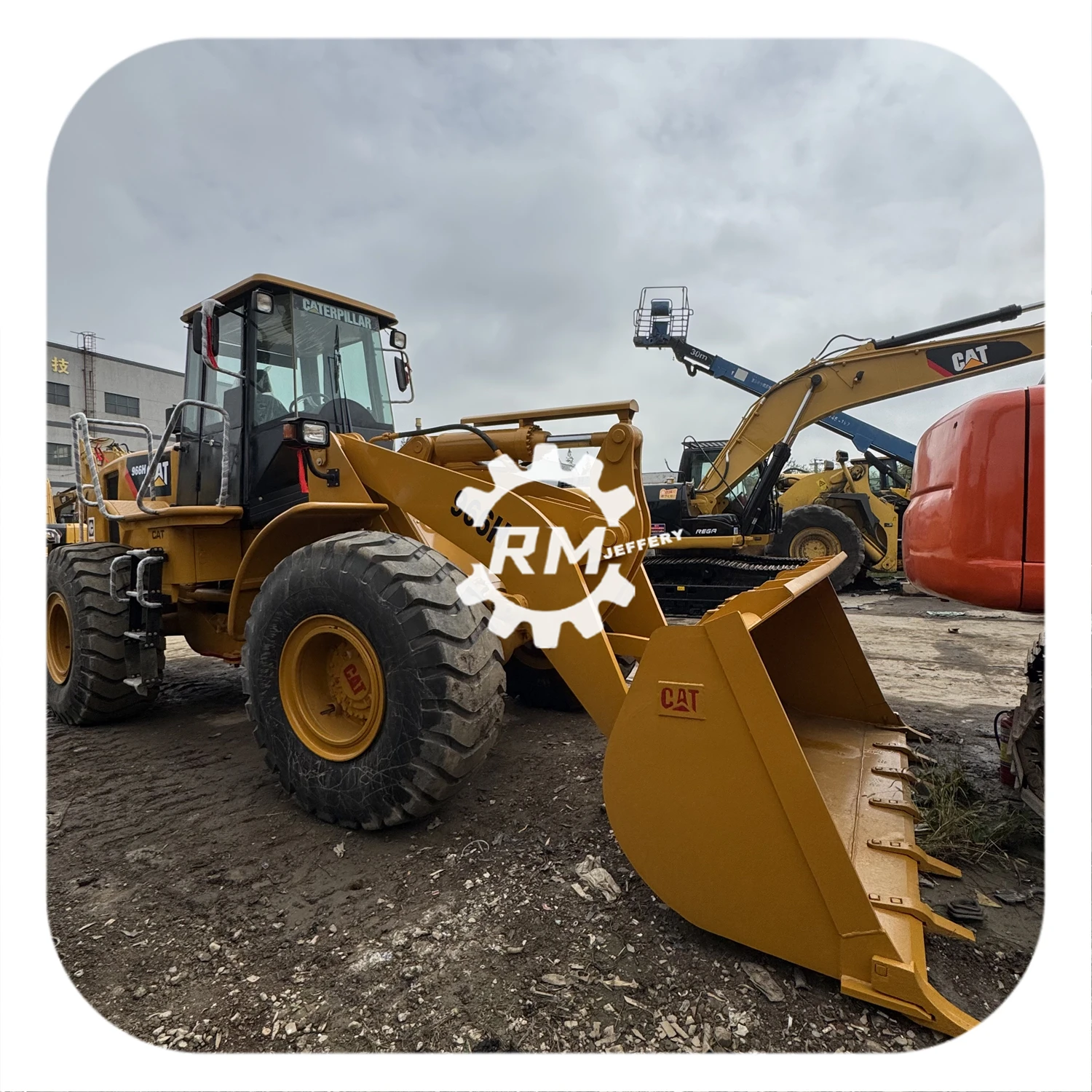 Низкая цена подержанный погрузчик cat966h для строительства в наличии многофункциональный Подержанный cat 966h 950h 930h с оригинальными деталями
