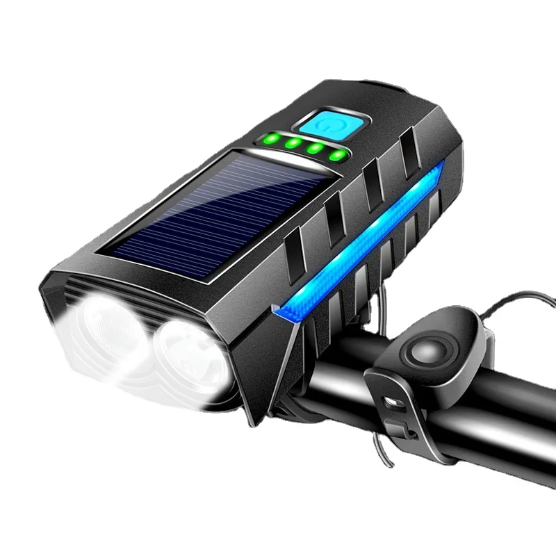 Outdoor Portable LED Front Rear Flashlight USB Rechargeable IP65 Waterproof Cycling Bicycle Light bike light set