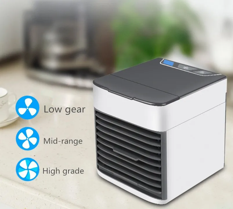 Портативный usb мини-вентилятор для кондиционера, настольный очиститель с увлажнителем воздуха для дома, офиса, улицы