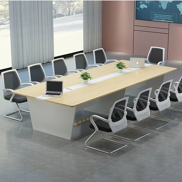 Modern stylish office furniture meeting table designs long office table with 20 persons